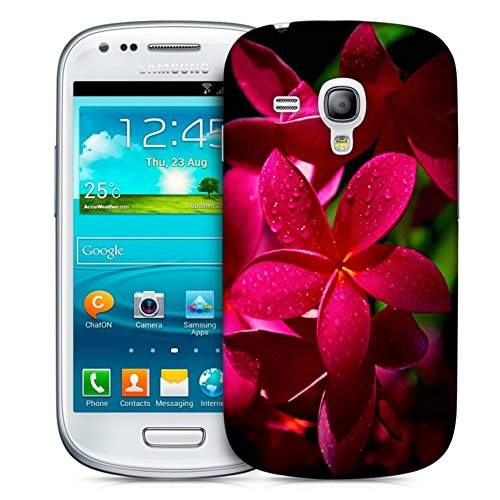 Buy Snoogg Red Flower Designer Protective Back Case Cover For Samsung Galaxy S3 Mini Features Price Reviews Online In India Justdial