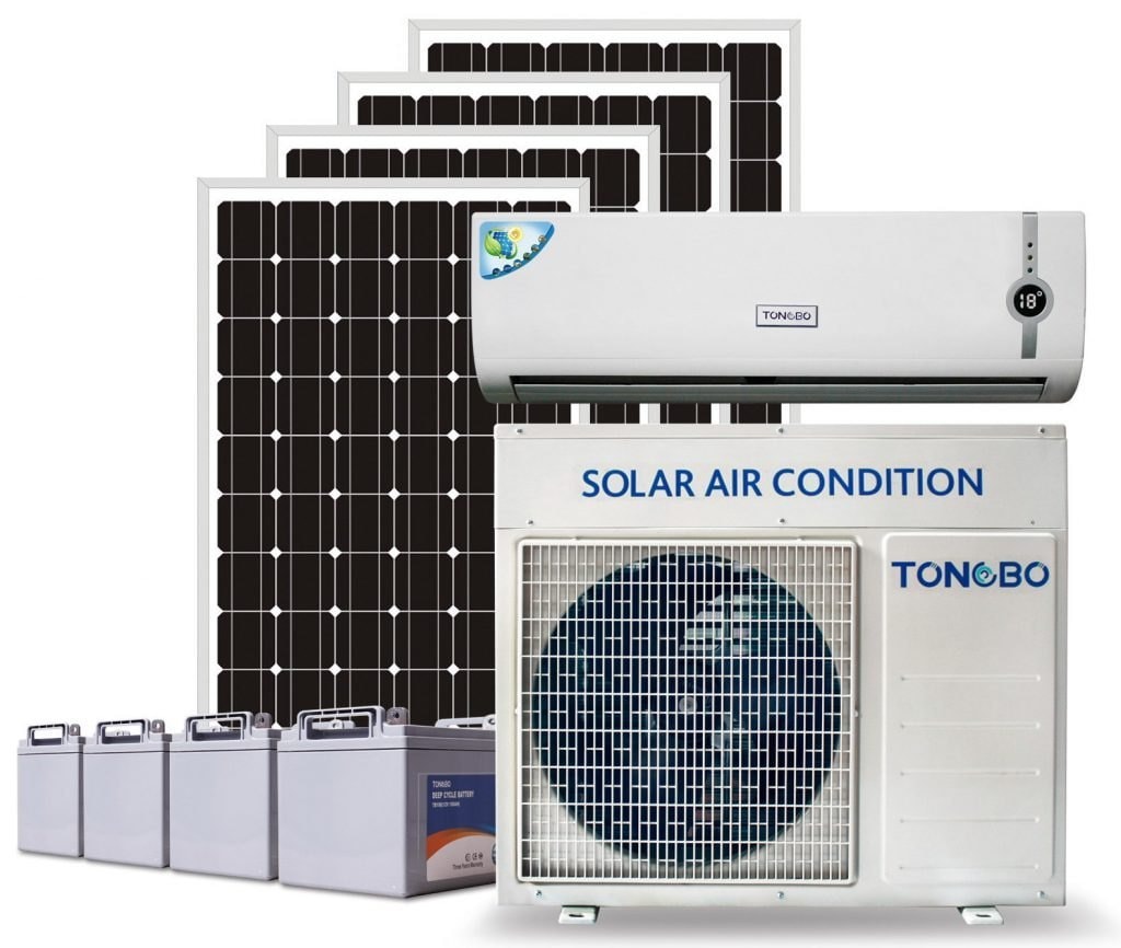 Solar Star Split Inverter Air Conditioner, Ton, Copper