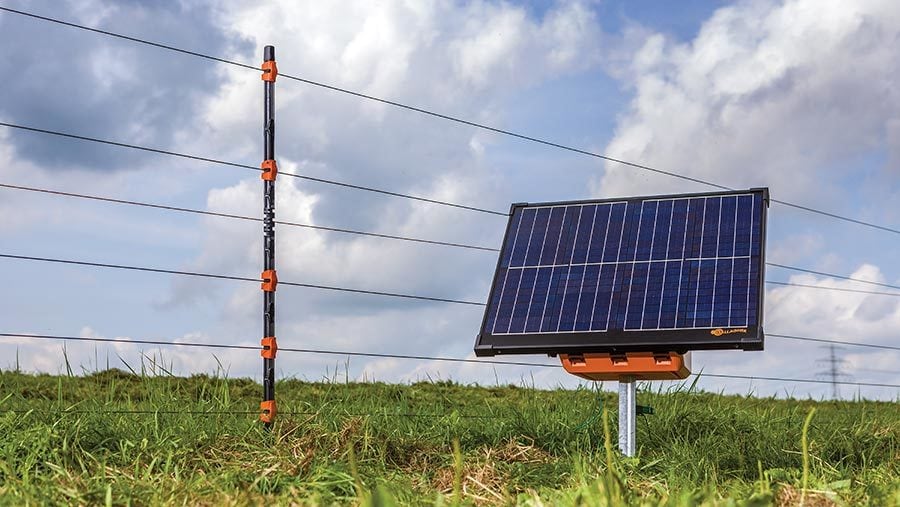 Solar-Powered Fencing