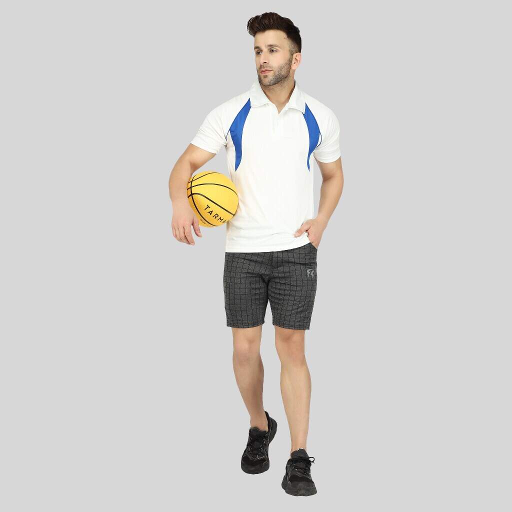 Solid Men Black Sports Short S12 in Meerut at ₹ 259 Pc by