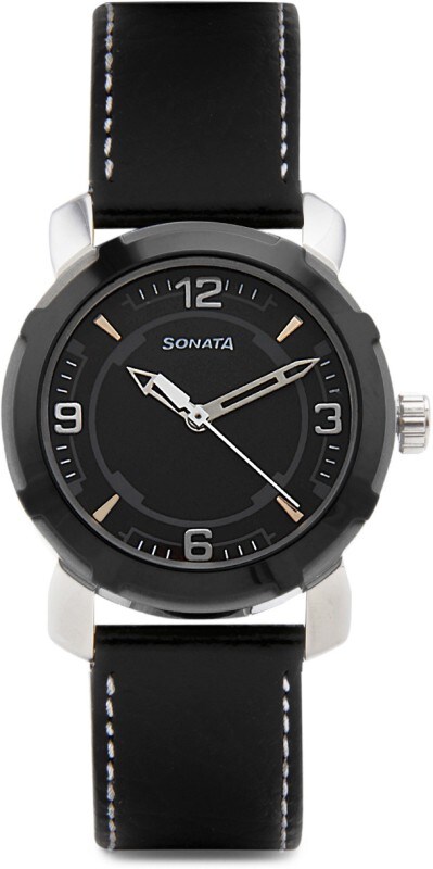 sonata diamond watch