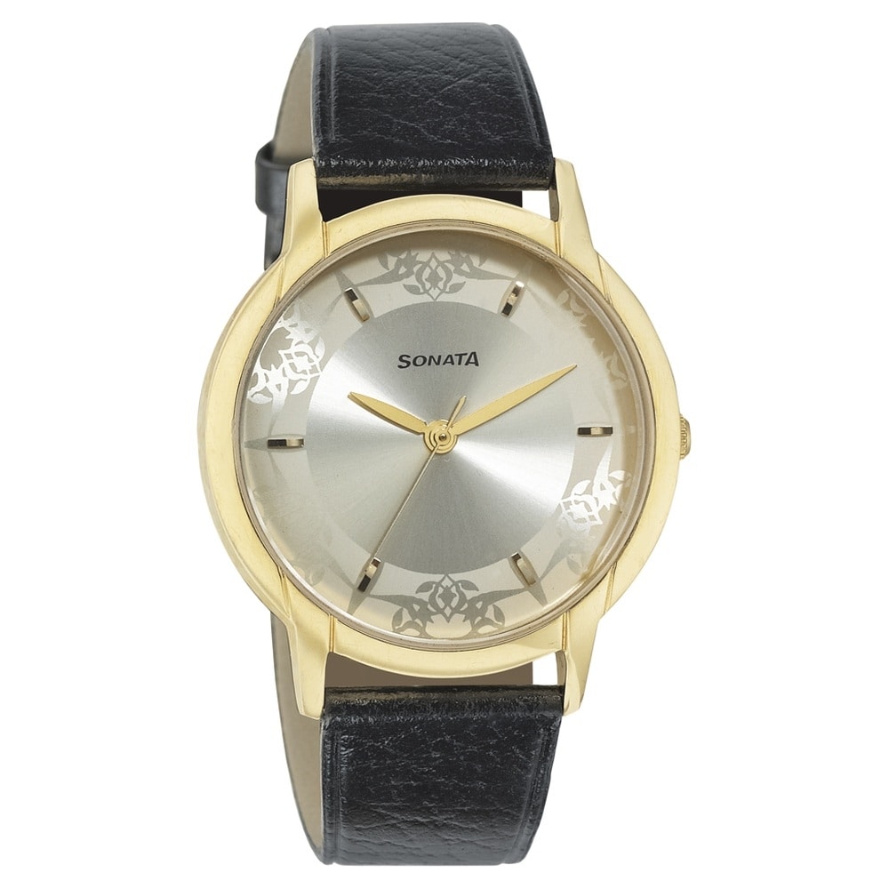 Sonata 77031yl02j Men's Watch in Gwalior at ₹ 854 ₹ 899 by New