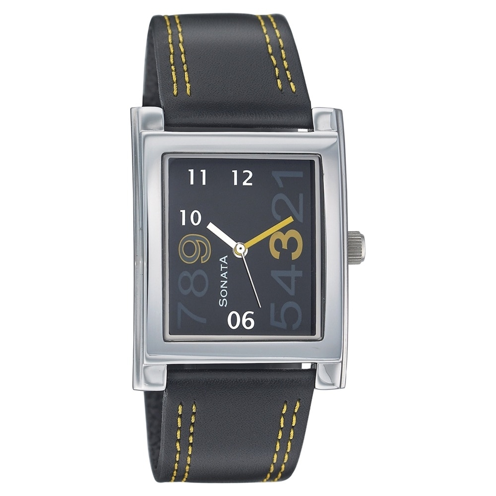 sonata diamond watch