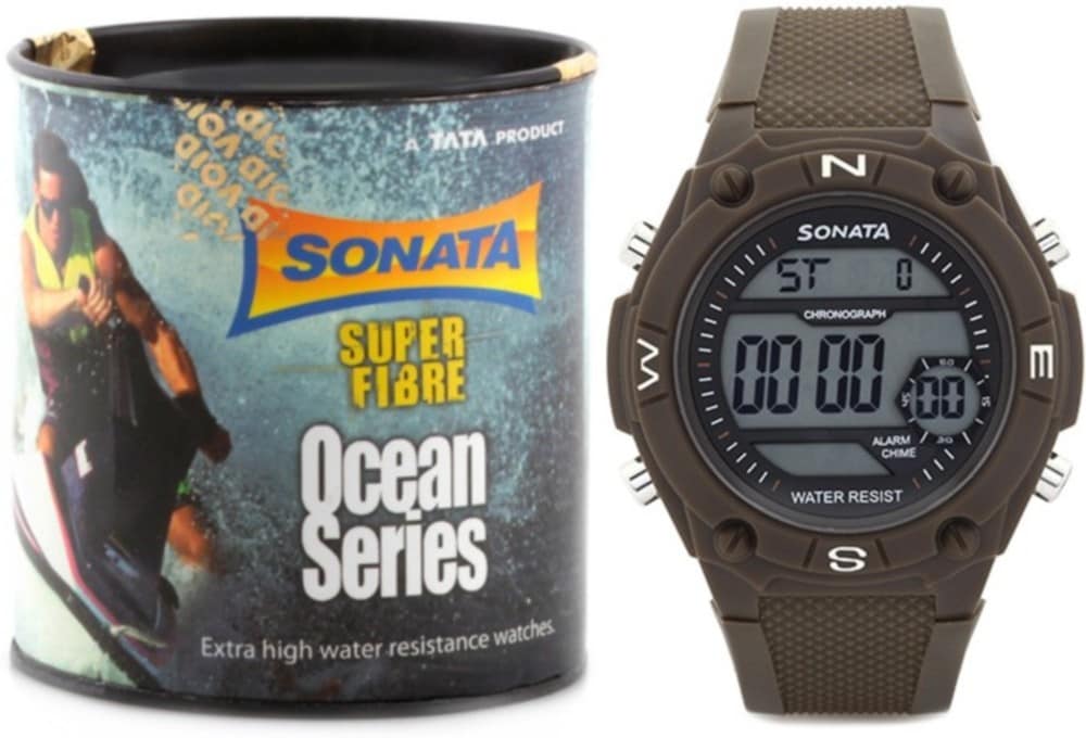 Wrist Watches Sonata 77033pp02 Digital Watch 77033pp01 SF Digital