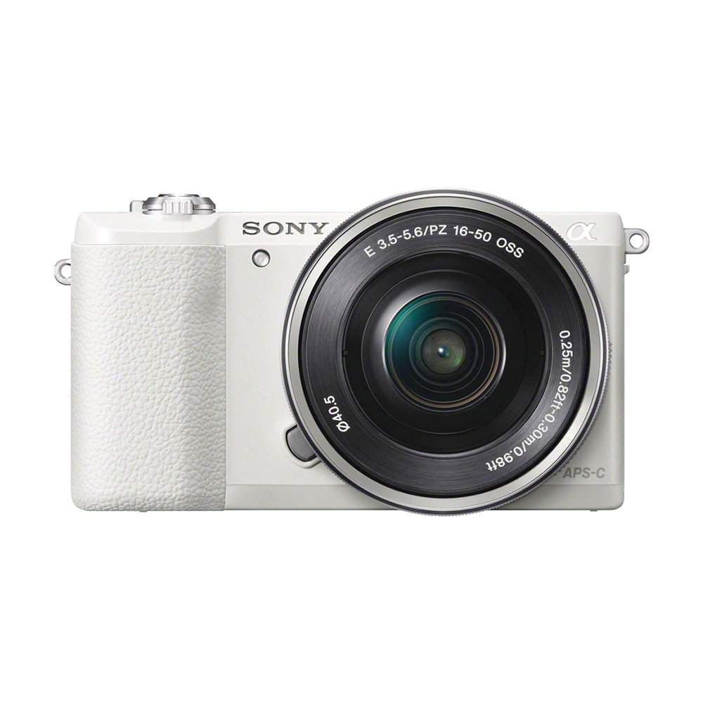 16 50mm Lens Sony A5100 Dslr Camera Sony A5100 16-50mm Kit, White