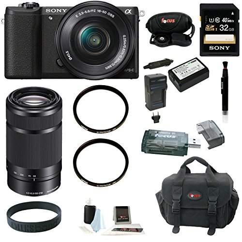 SONY a5100 (ILCE-5100 ILCE5100LB ILCE5100L/B) 24MP Interchangeable 