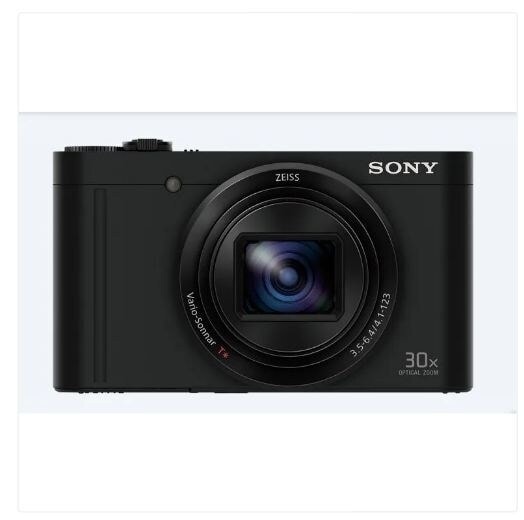 SONY Cybershot DSC-WX800 18.2MP Compact High-Zoom Camera with 4K