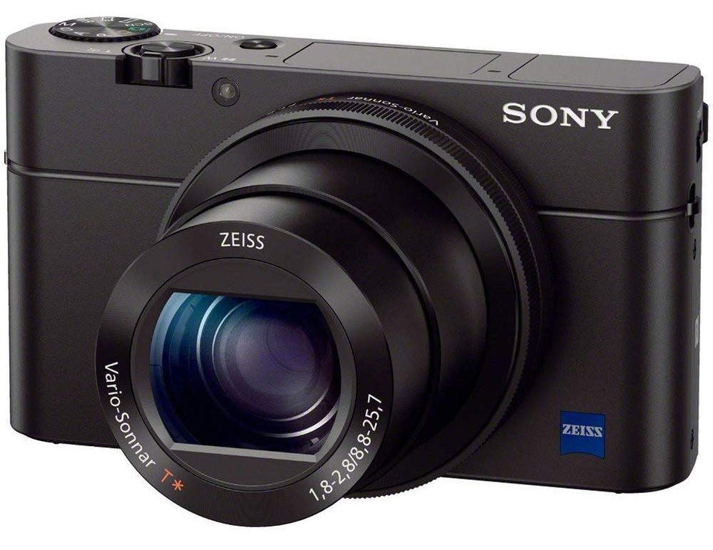 SONY Cyber-Shot DSC-RX100 III 20.2 MP Digital Camera - Black w 