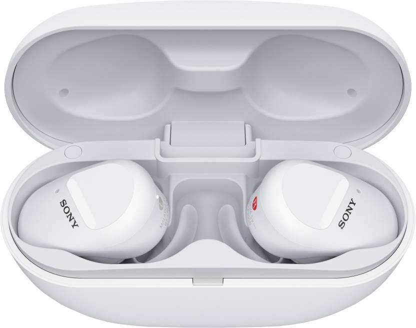 SONY Truly Wireless Noise-Cancelling Headphones WF-SP800N (White