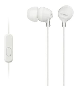 SONY In Ear Wired Headphone White [MDR-EX15AP] in Mumbai at ₹ 846