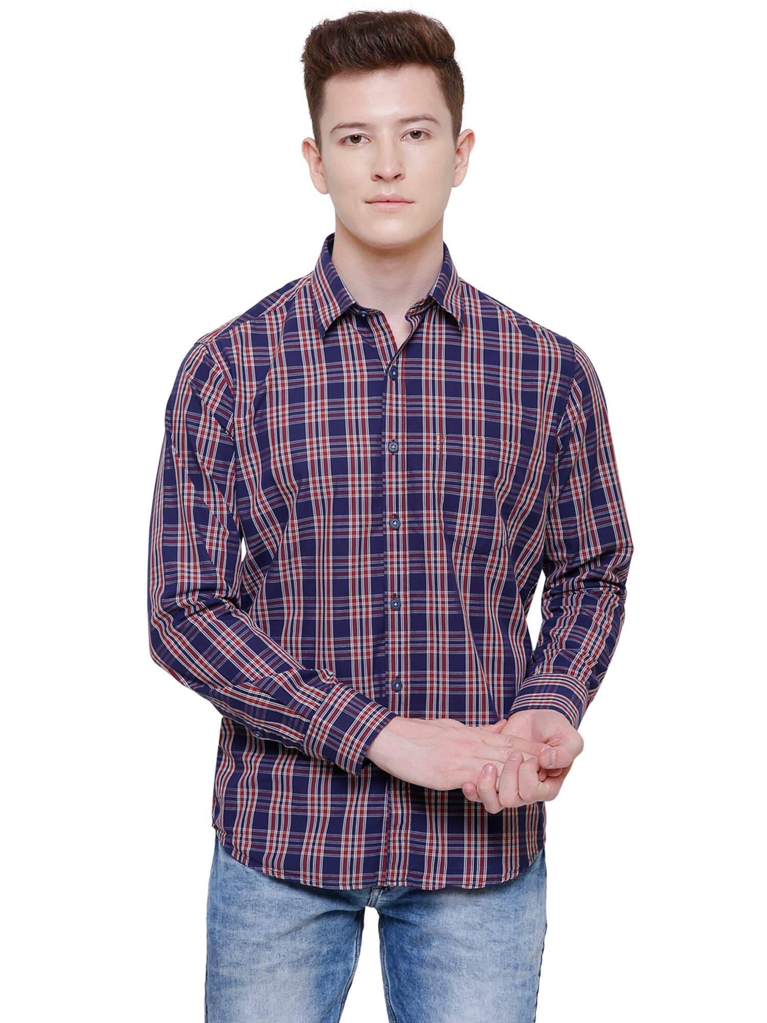 Sparky Shirts Multicolor Checkered in 