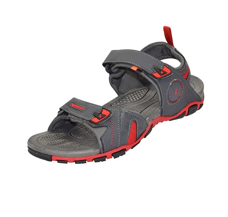 SPARX GREY/RED GENTS CAUSAL SANDALS_SS-491 in Moradabad at best price by  New Choice Shoes Collection - Justdial