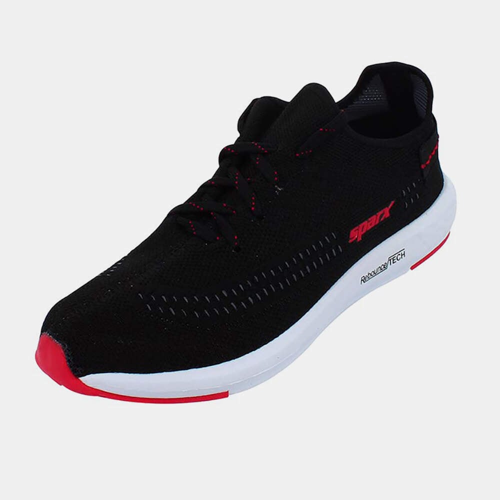 Sparx High Quality of Mesh Black Men's Casual Running Shoes with