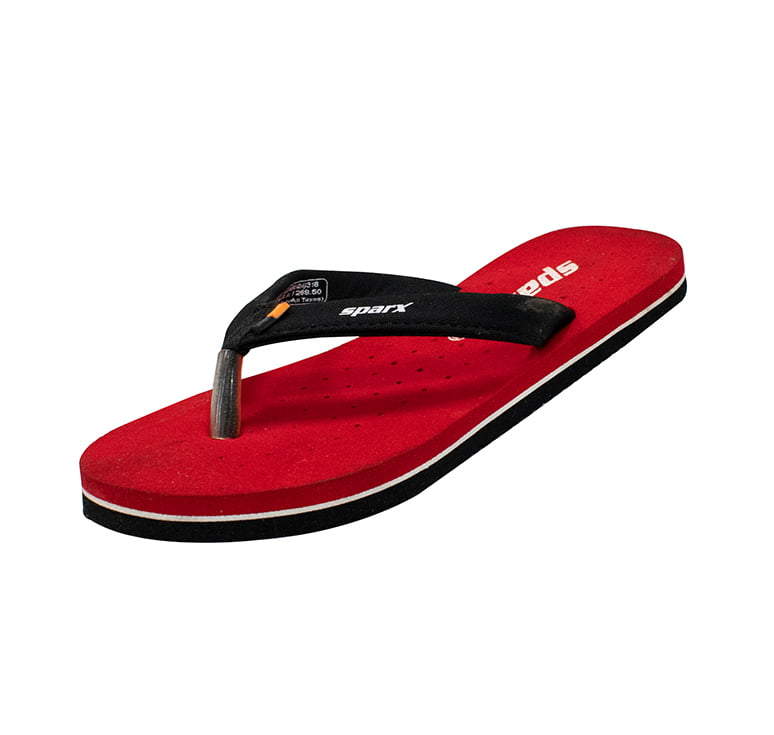 Sparx RED/BLACK LADIES CASUALS SLIPPERS_SFL-19 in Bangalore at best price  by Sagar shoe co - Justdial
