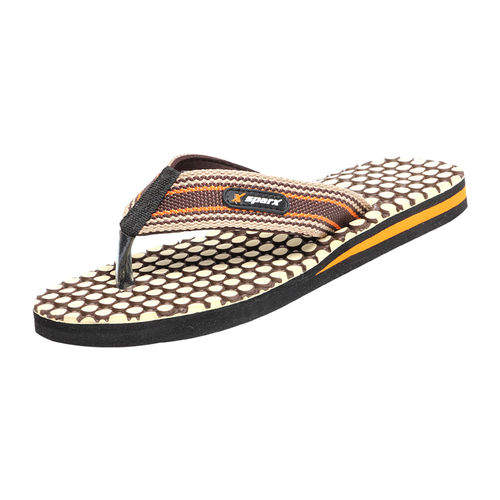 Sparx Mens Slippers (Beige, Brown) in 