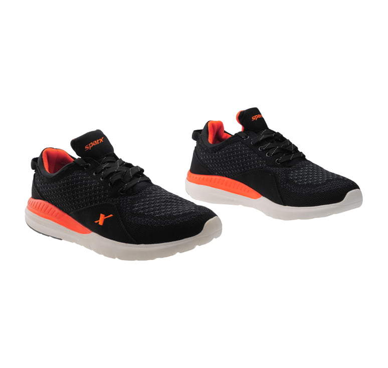 Sparx BLACK/ORANGE GENTS SPORTS 