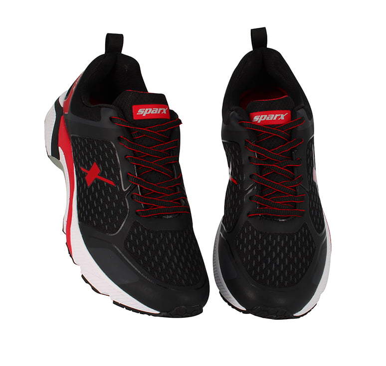 Sparx BLACK/RED GENTS SPORTS Shoes_SM 