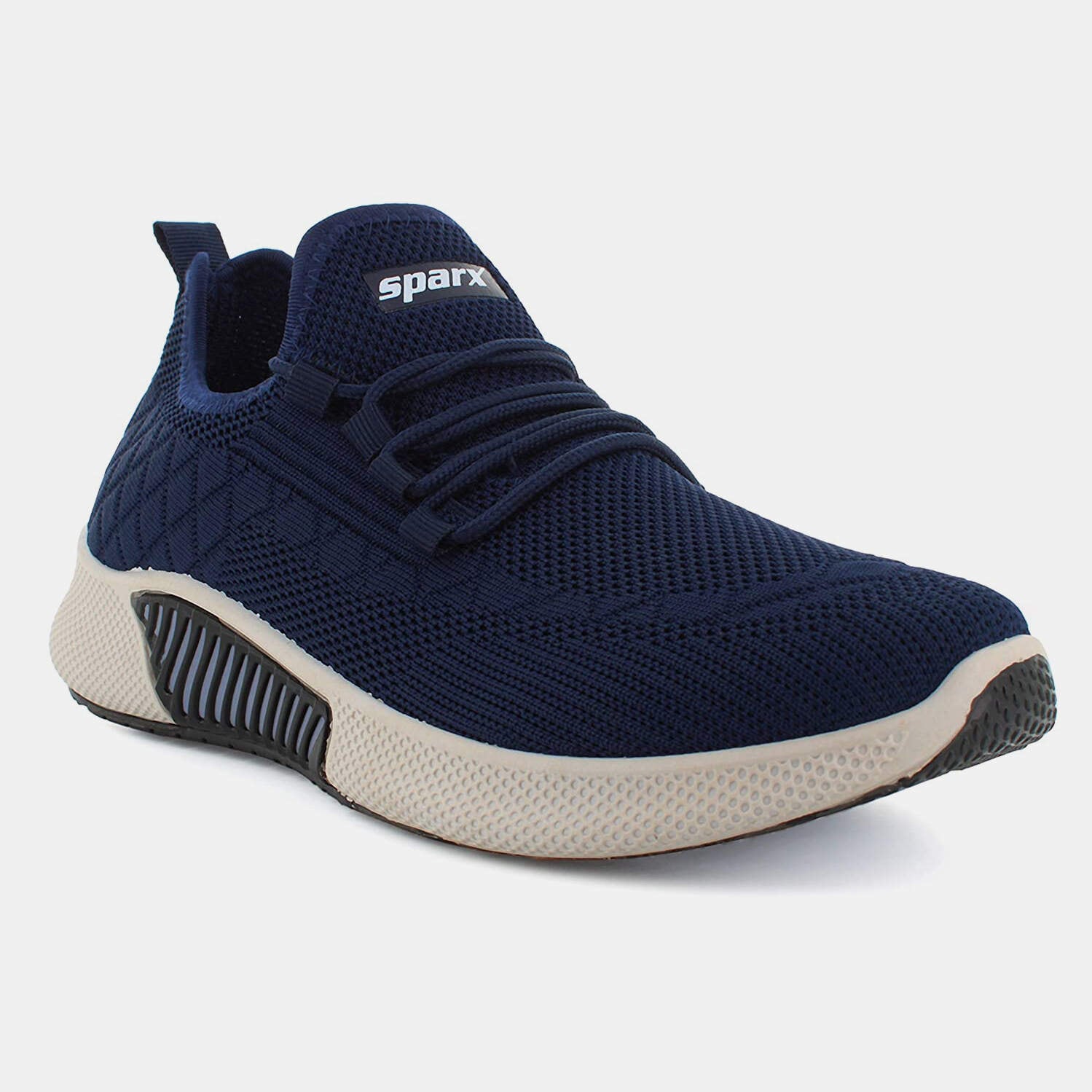 Sparx Regular Width Men Sm-656 Casual Shoes Navy Blue Grey in