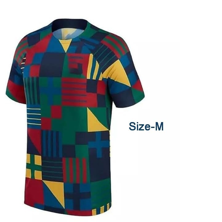 Sports Football Jersey T Shirt For Men (Multicolor, M) in