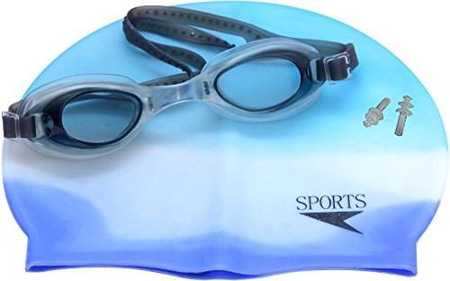 buy swimming cap and goggles