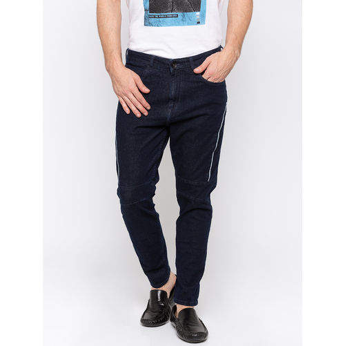 Spykar Low Rise Ultra Slim Thigh Narrow Leg Jeans Raw Blue (38