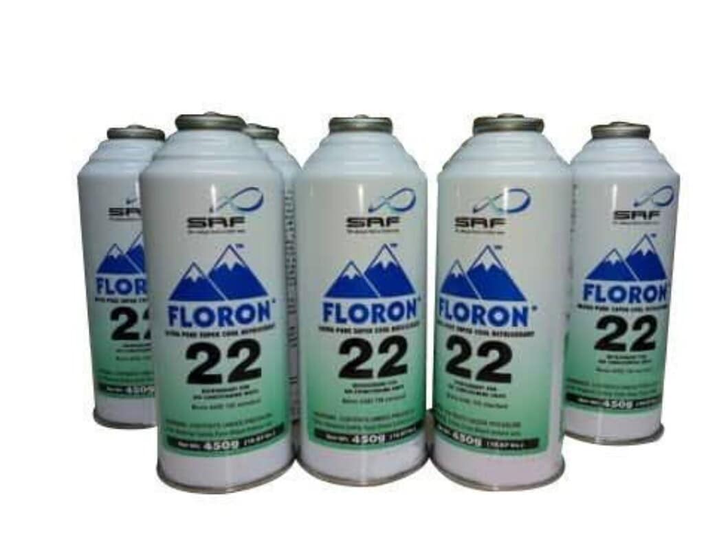 SRF Floron R22 Refrigerant Gas Can in Delhi at ₹ 350 / Pc by