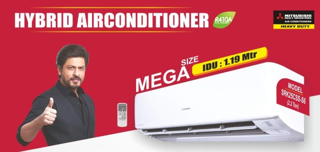 Mitsubishi Heavy Ton Star Split AC (SRK25CSS-S6) in Indore