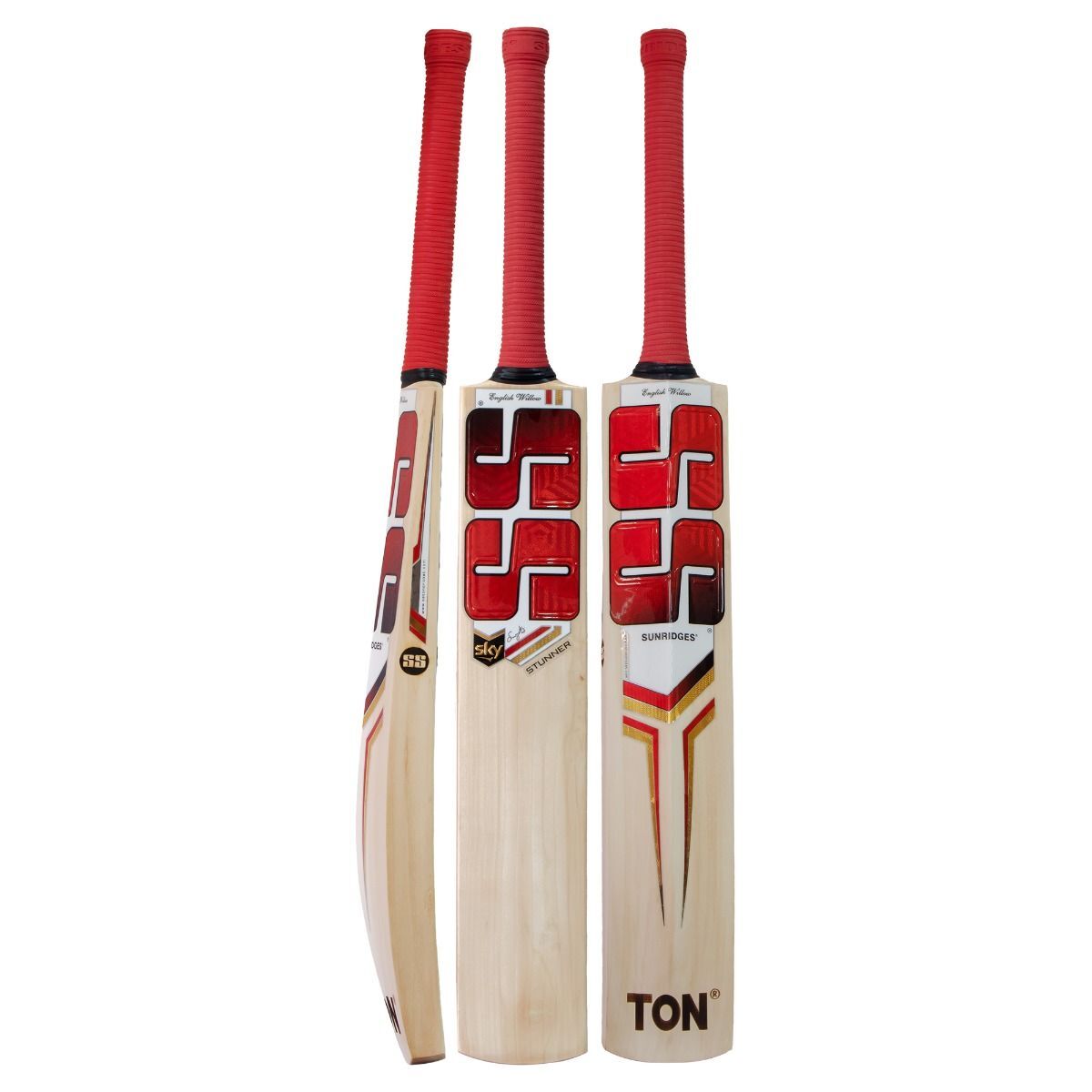 SS SKY Stunner English Willow Cricket Bat Sh (Red) in Hapur at