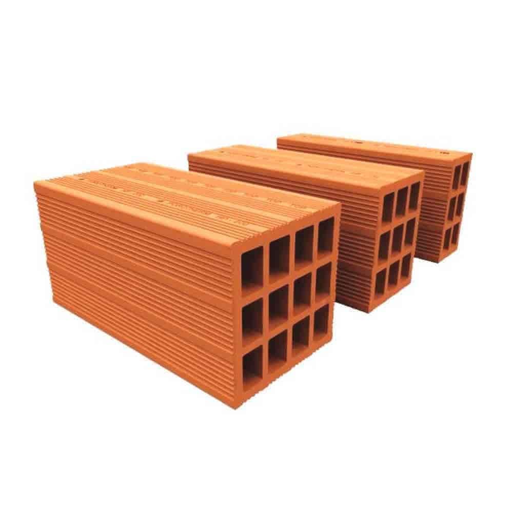 Rectangle Porotherm Brick For Construction (Red) in Ahmedabad at