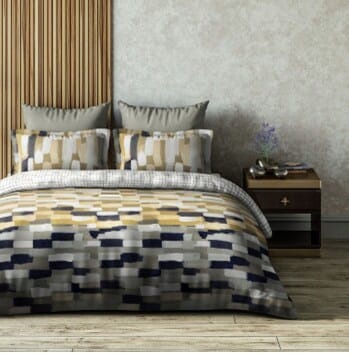 Stack Misted Yellow Double Bedding Set in Mumbai at ₹ 6,499 Set