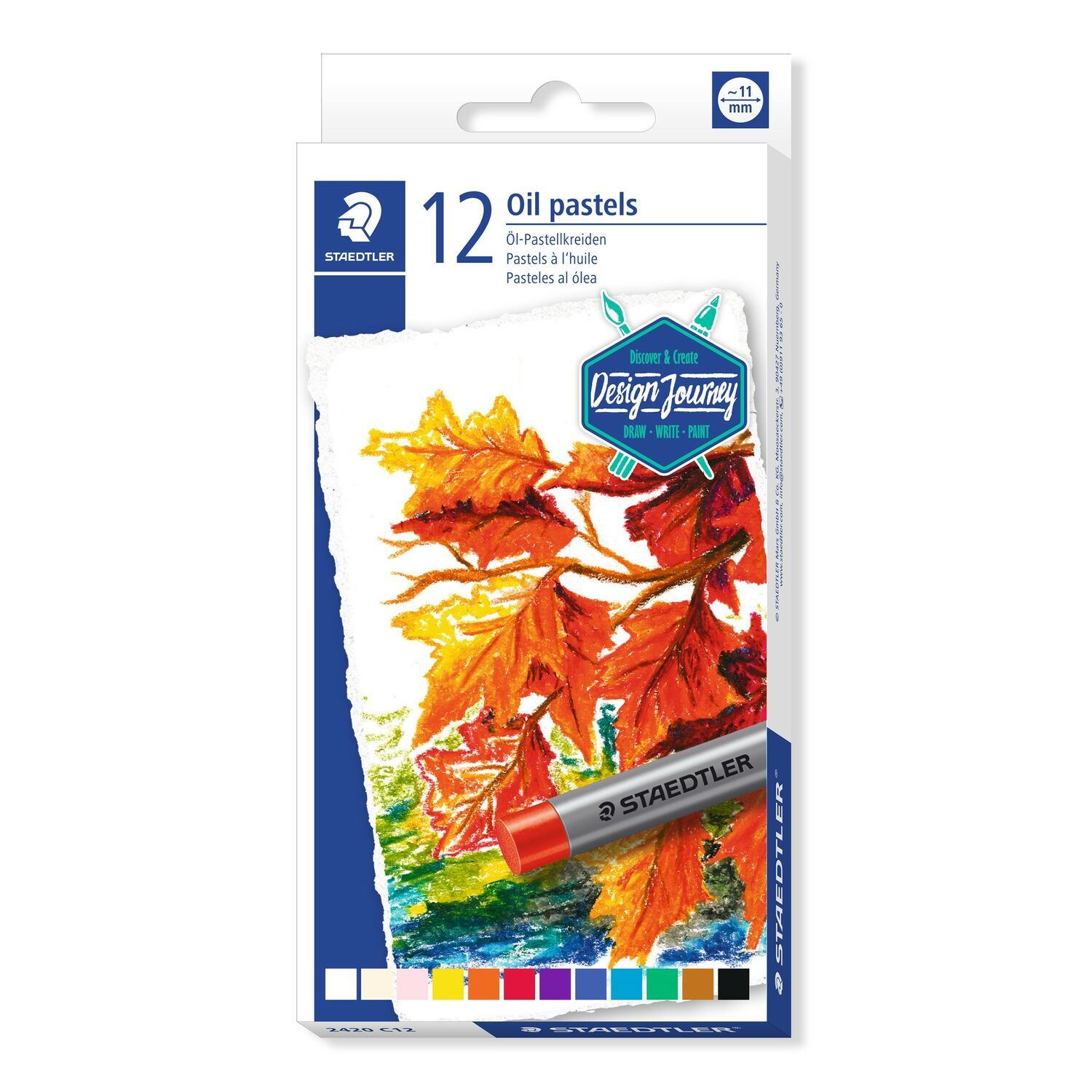 STAEDTLER 2420 Oil Pastel Crayons in Mumbai at ₹ 390 ₹ 410 by