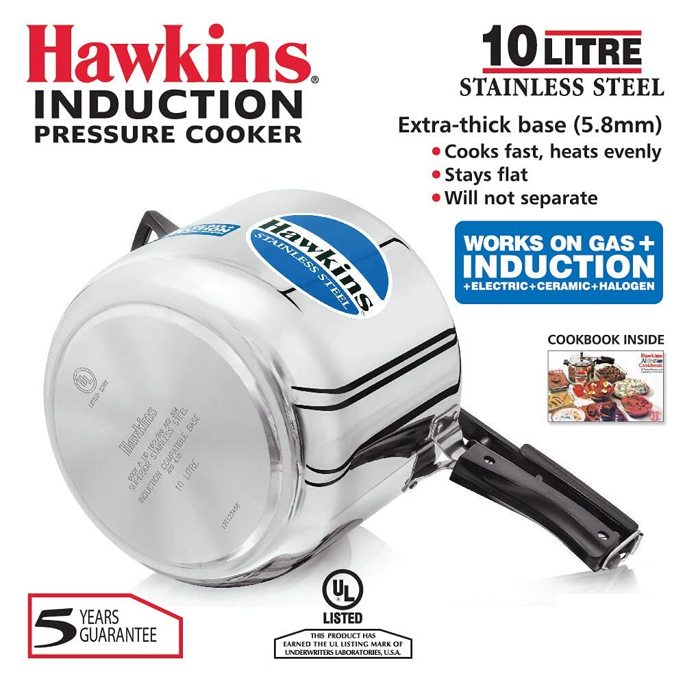 Buy Hawkins Contura (SSC35) 3.5 L Inner Lid Induction Bottom Pressure