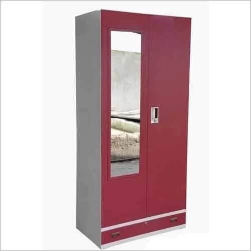 Stainless Steel Home Almirah with Mirror