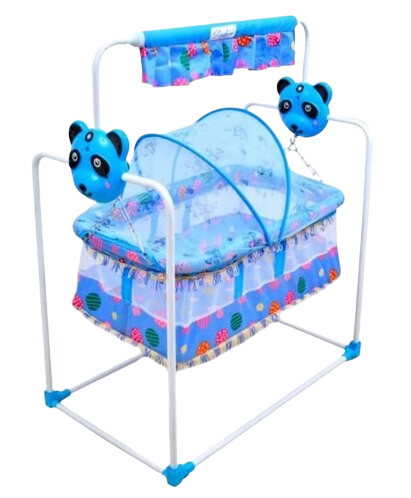 Stainless Steel Printed New Born Baby Swing Cradle in Mumbai at