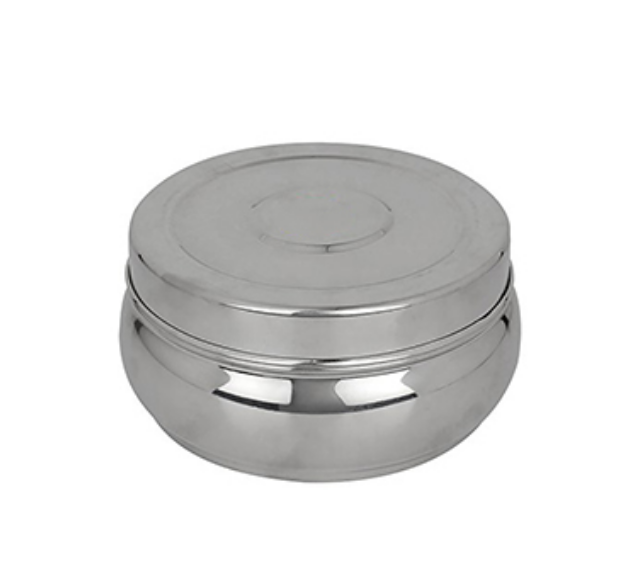 Stainless Steel Round Lunch Box Inch in Delhi at ₹ 270 Kg by