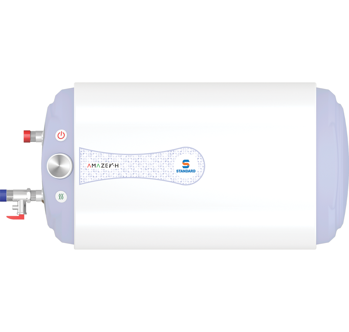 Standard Amazer 10 L Left Side Orientation White Blue Metal Body Storage Water  Heater (GSWAHLSWH010) in Mumbai at best price by Havells INDIA Ltd -  Justdial