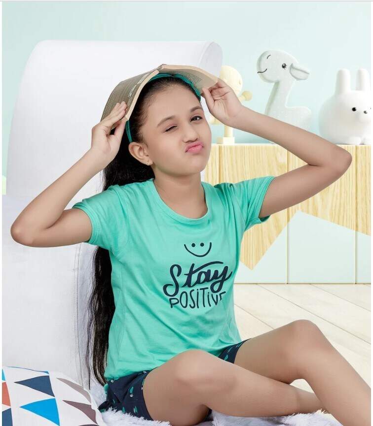 STAY POSITIVE SHORTS SET LSG 136 55 in Vadodara at ₹ 720 Unit