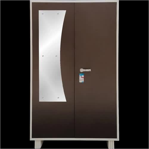 Single door steel almirah with mirror discount