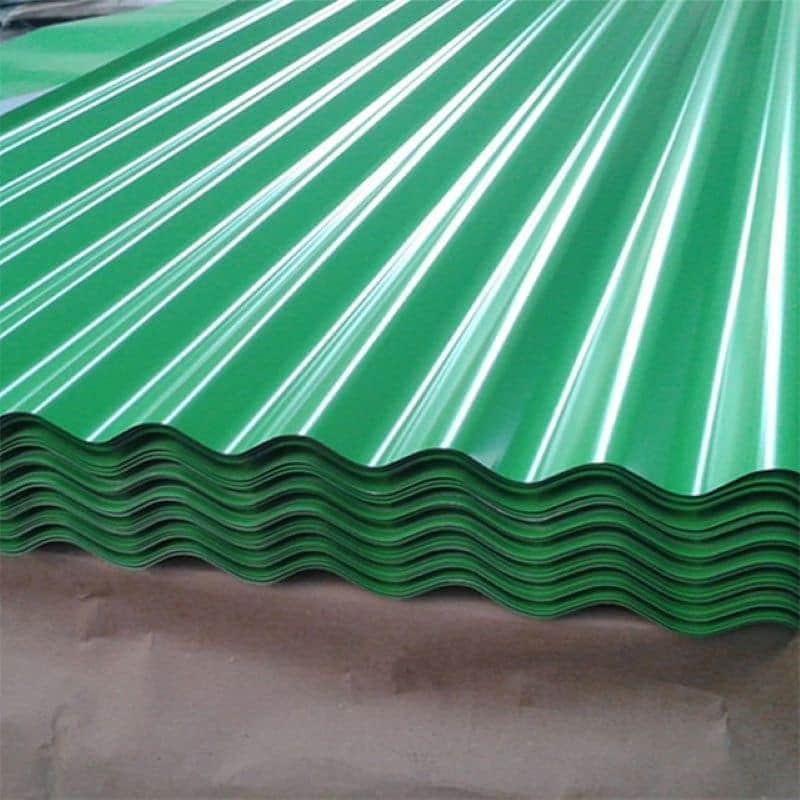 Corrugated Metal Powder Coated Metal Sheets Aluminium Powder