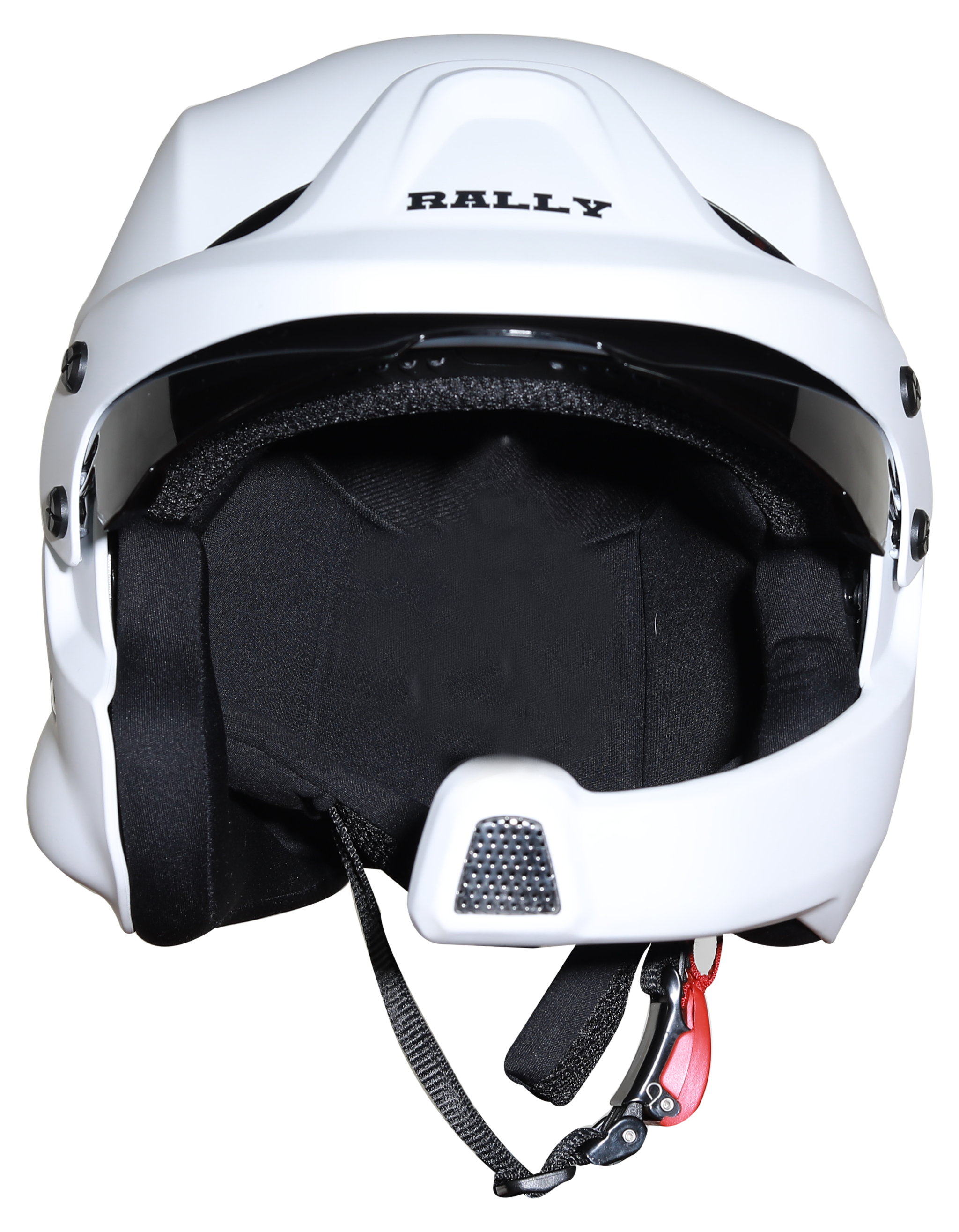 Steelbird SB-51 Rally Painted Open Face Helmet (Mat White) in