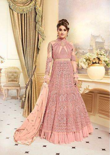 anarkali designer saree