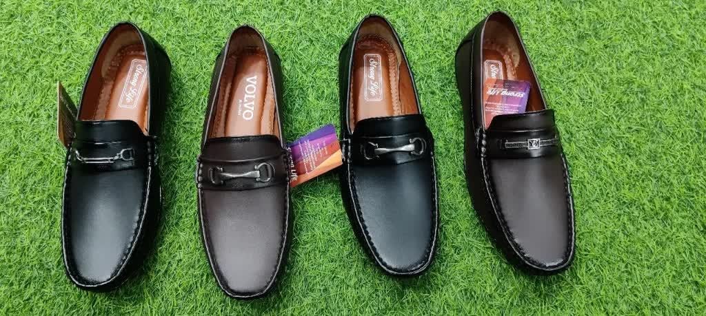 Strong life Leather Loafer Shoes For Men Size in Agra at ₹ 235