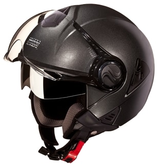 Studds Downtown Open Face Helmet (Gun Grey, XL) in Mumbai at
