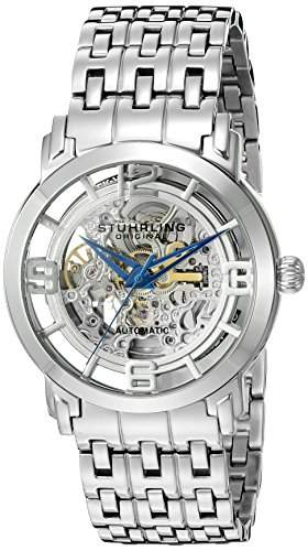 stuhrling silver watch