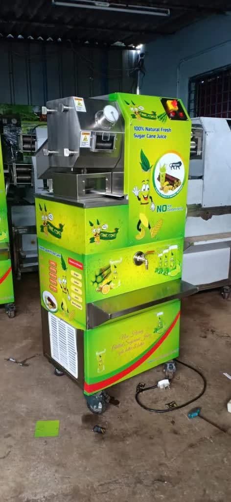 Sugarcane juice machine with instant chiller WEIR 87 in Hyderabad