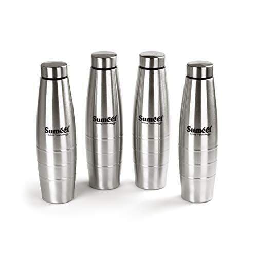 Sumeet Ovatus Stainless Steel Leak-Proof Water Bottle Fridge