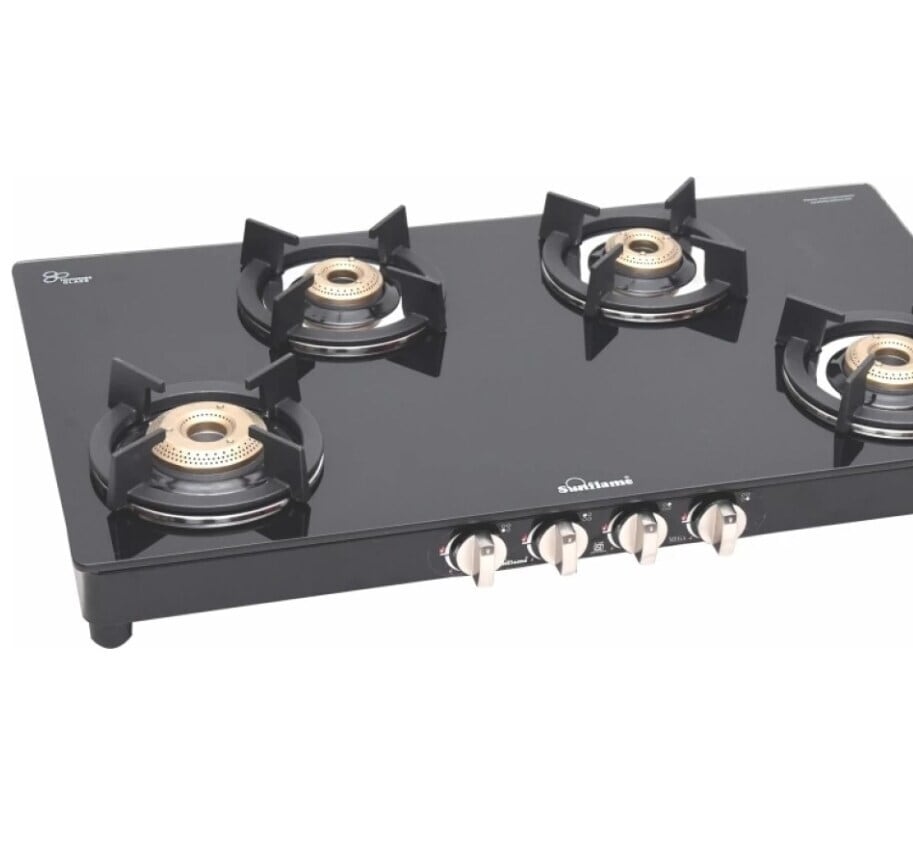 Sunflame LPG Mega Burner Glass Gas Stove in Delhi at ₹ 8,000