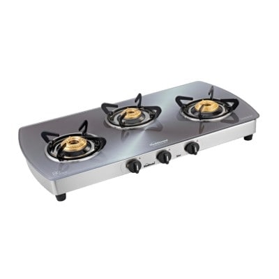 sunflame 3 burner cooktop