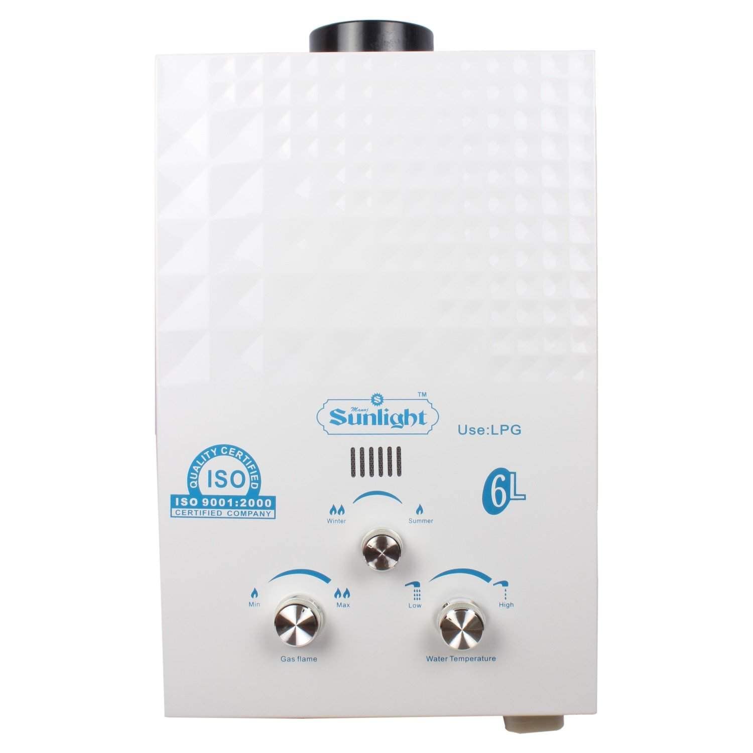 Buy Sunlight 6 ltr Copper Gas Water Heater (White) Online - Best Price  Sunlight 6 ltr Copper Gas Water Heater (White) - Justdial Shop Online.