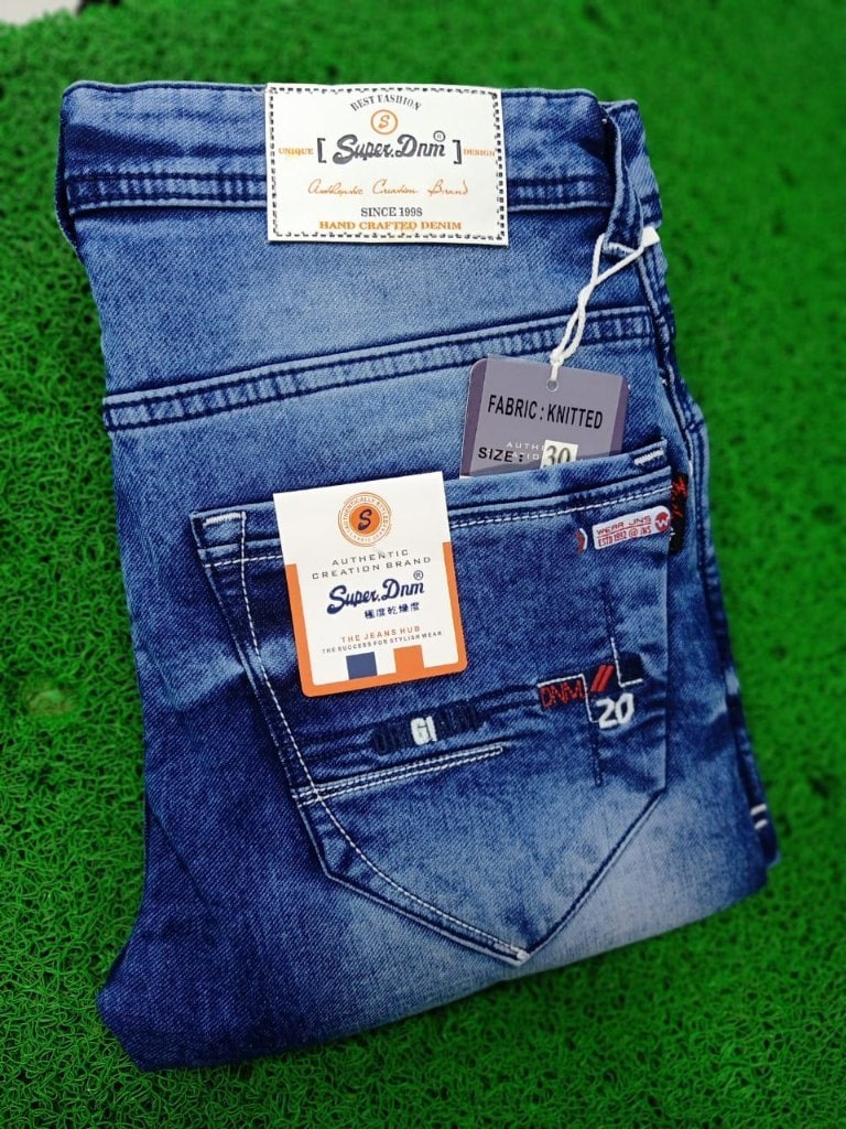 Cotton Jeans Gas Jeans Back Pocket Design Super Denim Slub Cotton